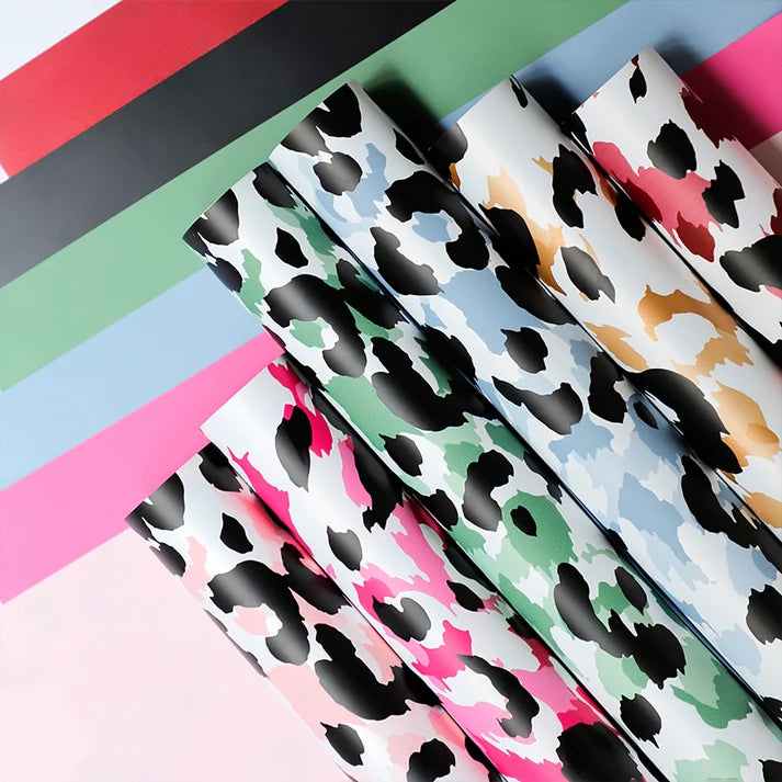 Leopard Pattern Korean Wrapping Paper
