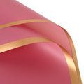 Golden Edge Wrapping Paper