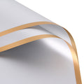Golden Edge Wrapping Paper
