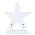 18" Wooden Star Vase