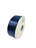 1.5 Inch Polyester Single Satin Ribbon (50 Yards) - Navy