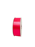 1.5 Inch Polyester Single Satin Ribbon (50 Yards) - Azalea