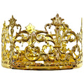 4" Gold Metal Kings Crown