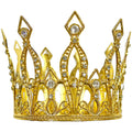 5.5" Gold Rhinestones Crown