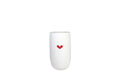 Ceramic White Vase Drop In 4x4