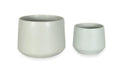 Ceramic Matte Grey Pots