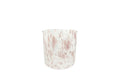 Spotted Pink Vase 6x6
