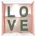 "LOVE" Acrylic Floral Gift Box