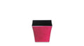 Dark Pink Square pot 6x6x6