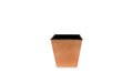 Rose Gold Square Pot 6x6x6