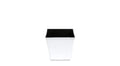 White Square Pot