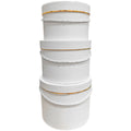 White Hat Box Set of 3